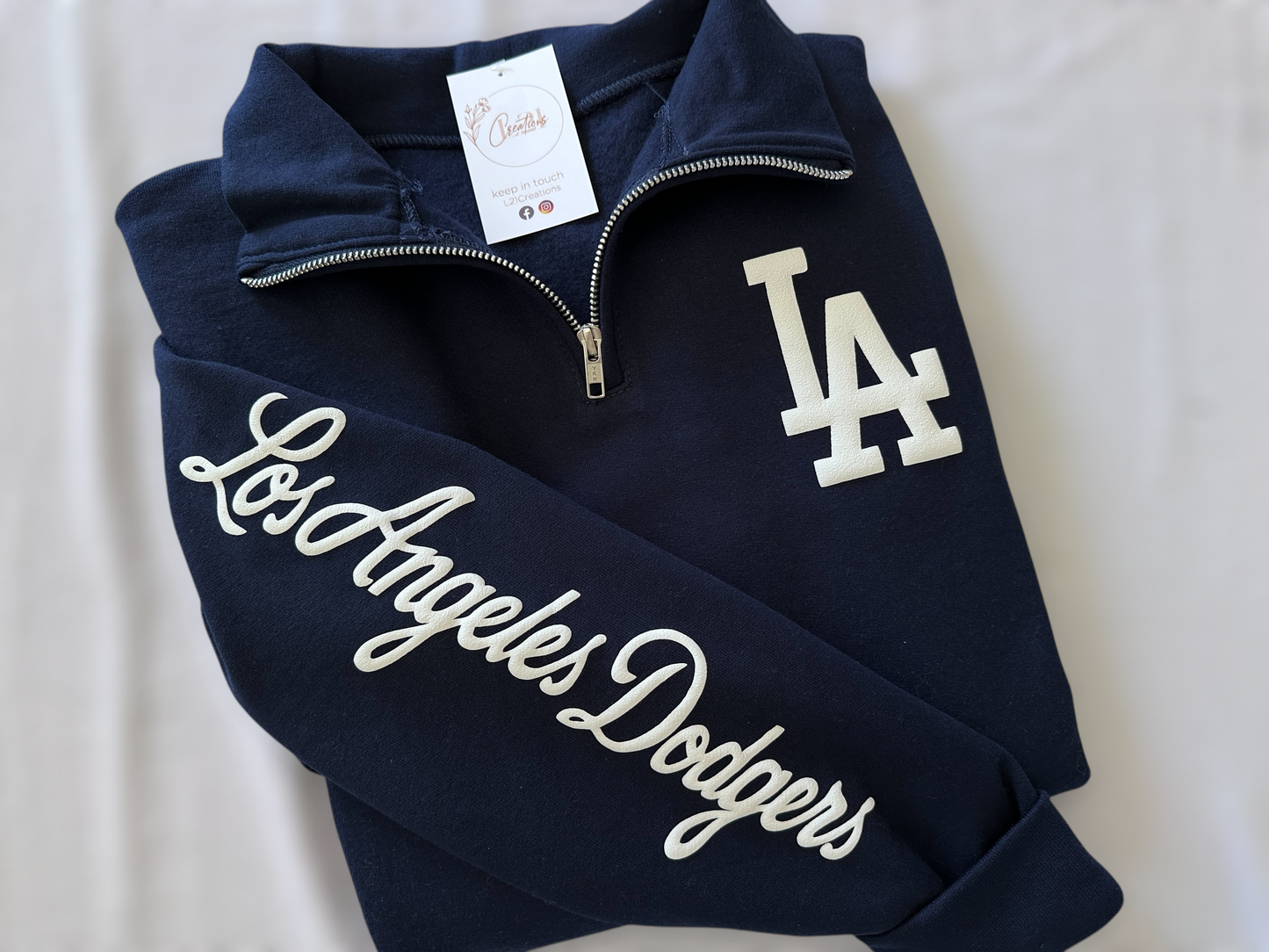 Los Angeles Dodgers quarter zip