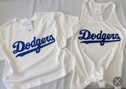 GLITTER PUFF DODGERS