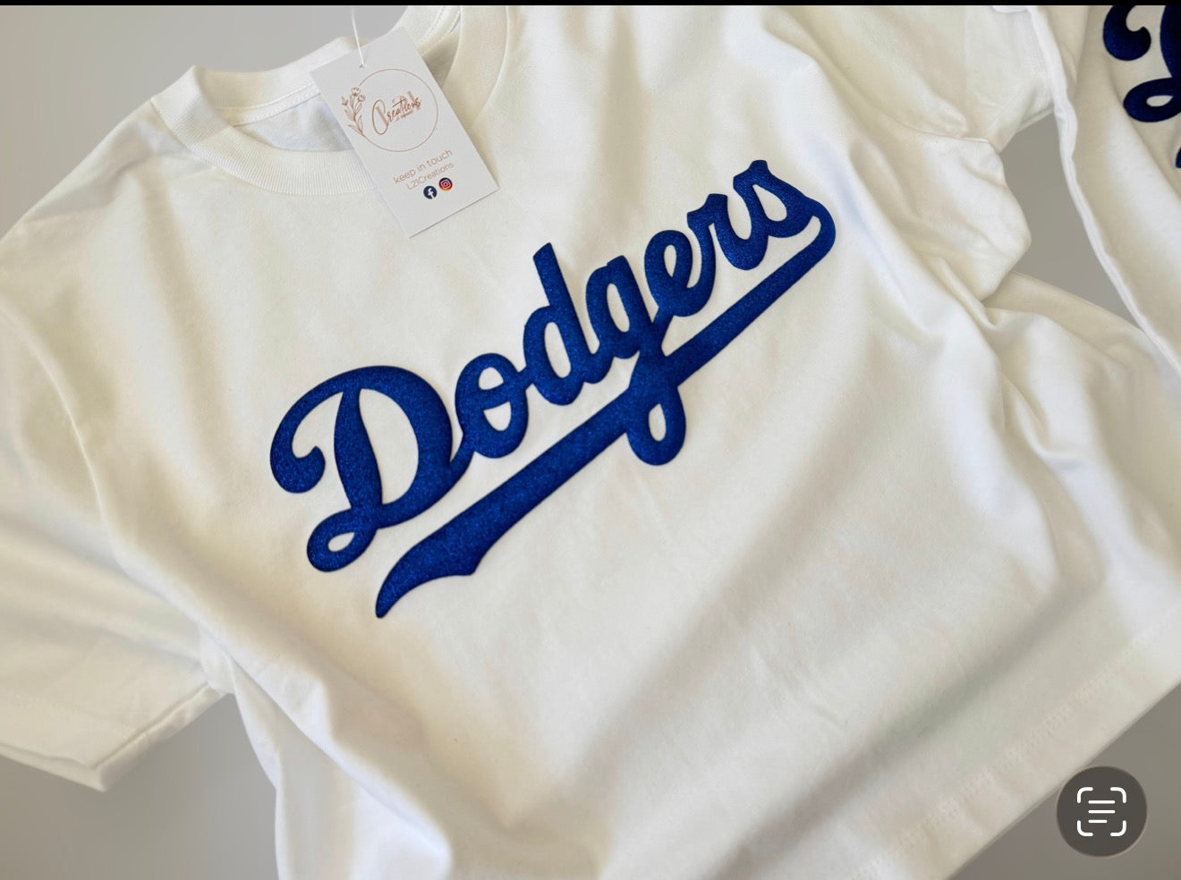 GLITTER PUFF DODGERS