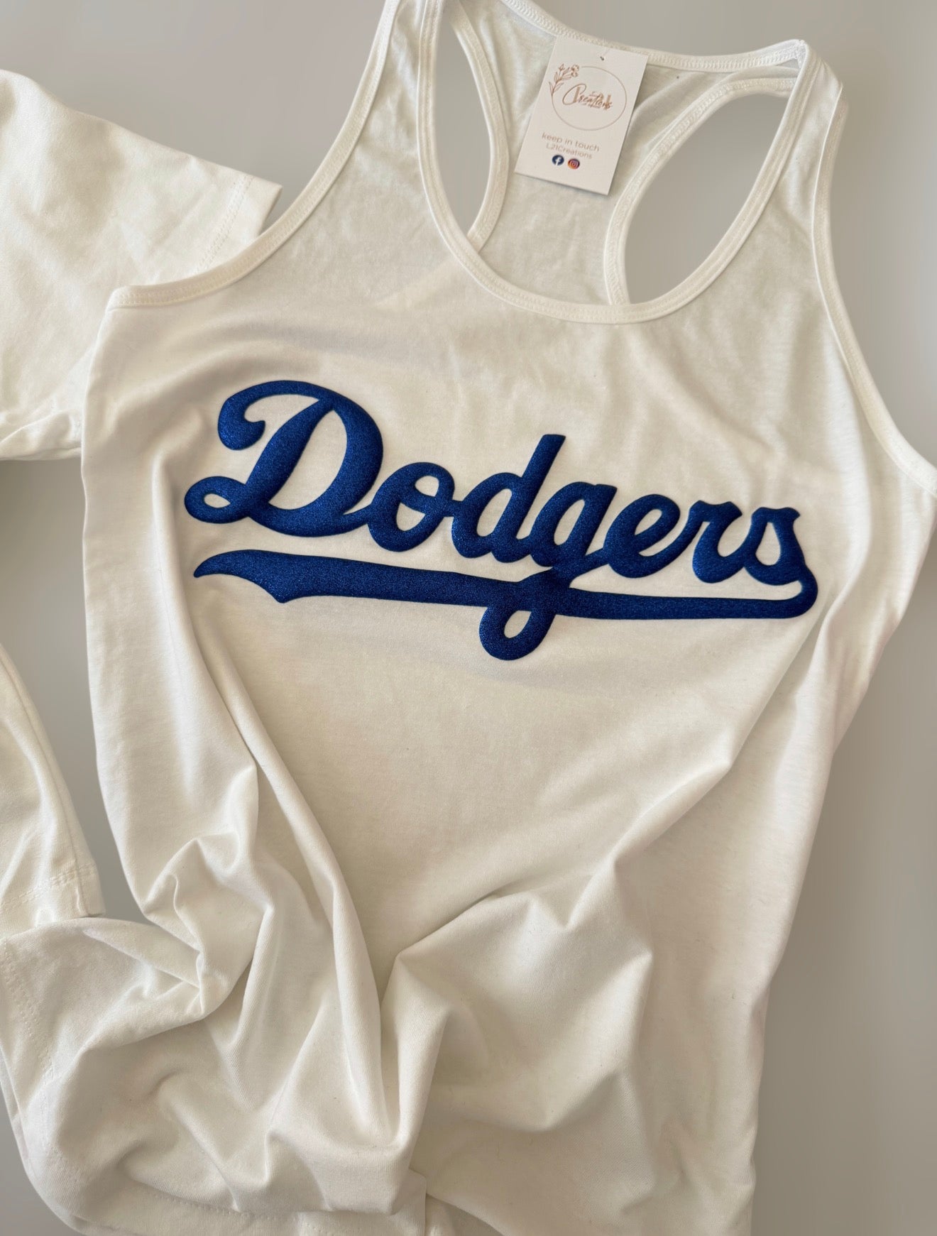 GLITTER PUFF DODGERS