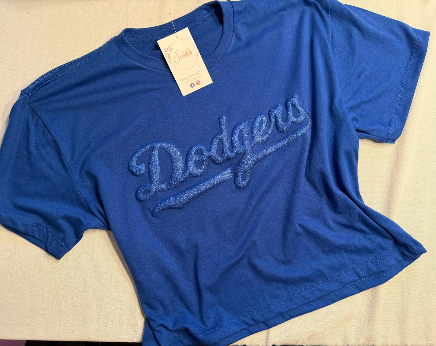 GLITTER PUFF DODGERS